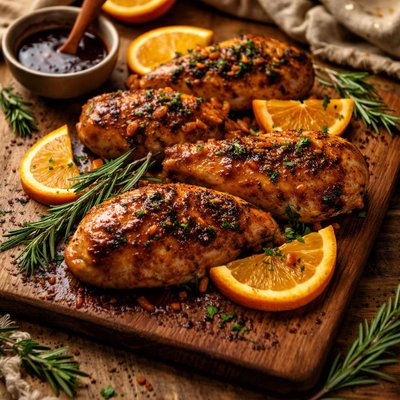 Image of Orange Maple Balsamic Chicken to Die for