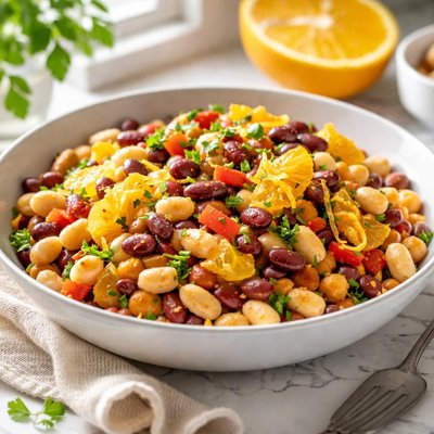 Image of Orange Marinated Bean Salad