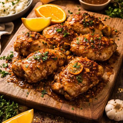 Image of Orange Marmalade Curry Chicken