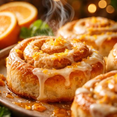 Image of Orange Mascarpone Breakfast Rolls
