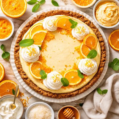 Image of Orange Mousse Pie
