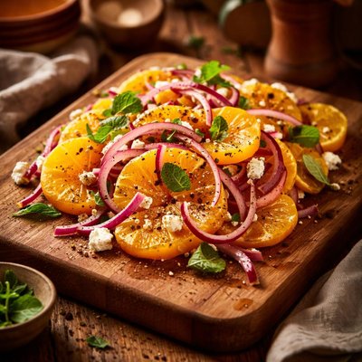 Image of Orange N Red Onion Salad