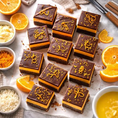 Image of Orange Nanaimo Bars