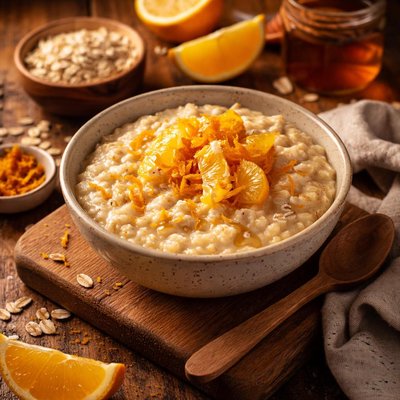 Image of Orange Oatmeal 3 Ingredients
