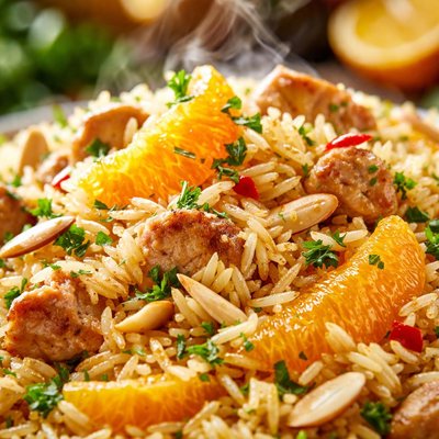 Image of Orange Pilaf
