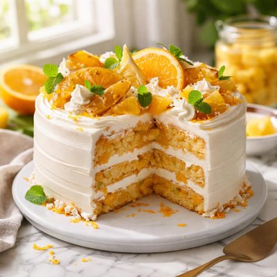 Image of Orange Pineapple Cake