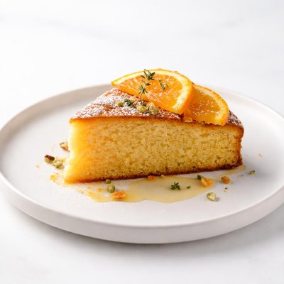Image of Orange Polenta Cake