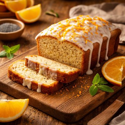 Image of Orange Poppy Seed Cake