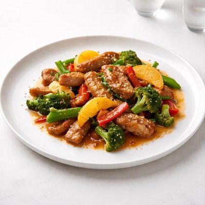 Image of Orange Pork Stir Fry