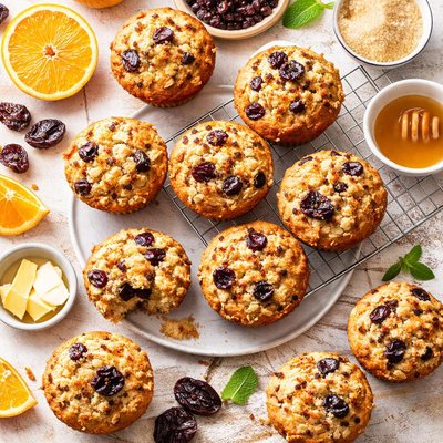 Image of Orange Prune Muffins