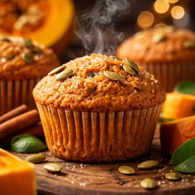 Image of Orange Pumpkin Muffins