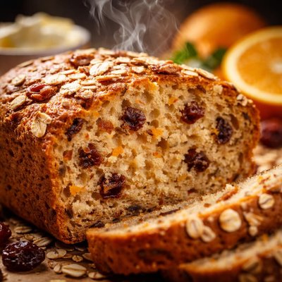 Image of Orange Raisin Oatmeal Bread