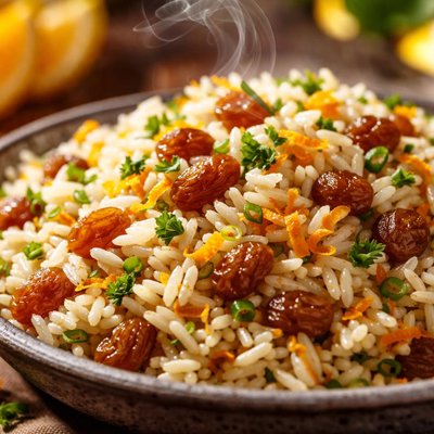 Image of Orange Raisin Rice Blend