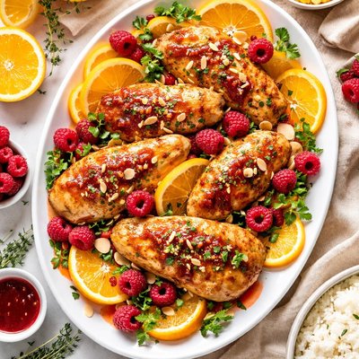 Image of Orange Raspberry Chicken