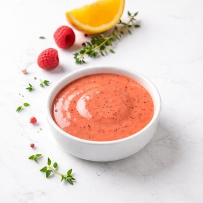 Image of Orange Raspberry Salad Dressing