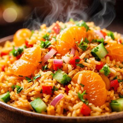 Image of Orange Rice Salad