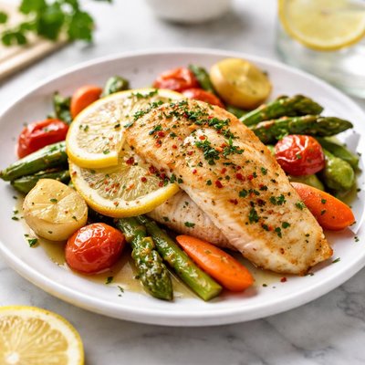 Image of Orange Roughy with Vegetables
