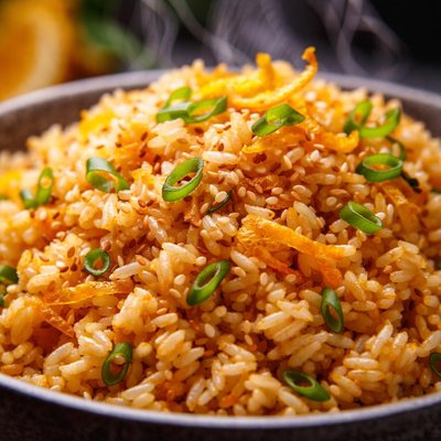 Image of Orange Sesame Rice