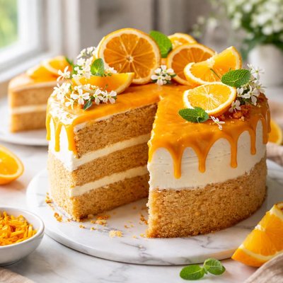 Image of Orange Shake M Up Cake