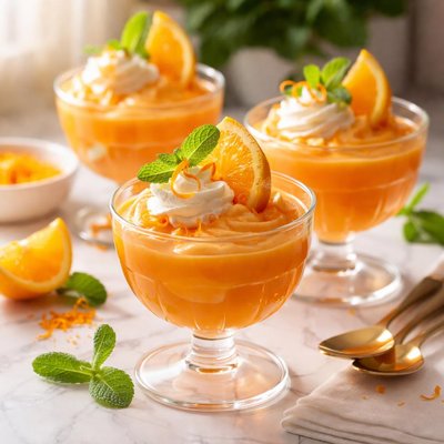 Image of Orange Sherbet Jello