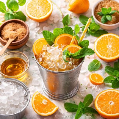 Image of Orange Tangerine Mint Julep