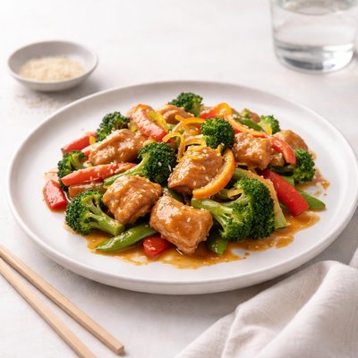 Image of Orange Turkey Stir Fry