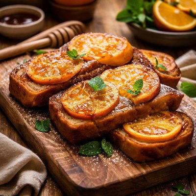 Image of Orange Upside Down French Toast