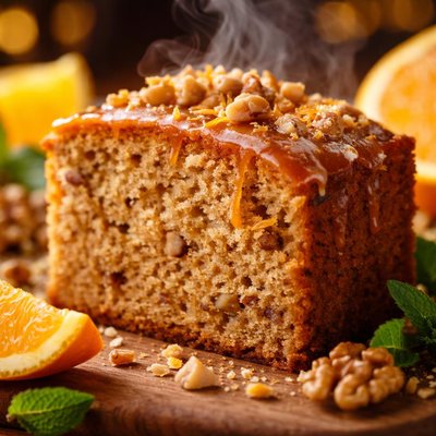 Image of Orange Walnut Cake