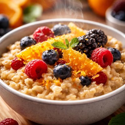 Image of Orange Wildberry Oatmeal