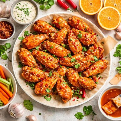 Image of Orange Wings