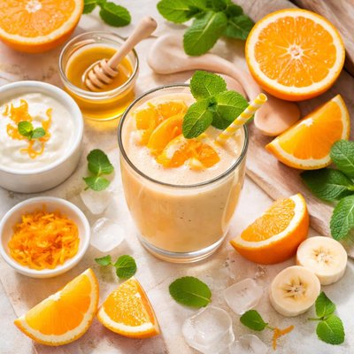 Image of Orange Yogurt Beverage