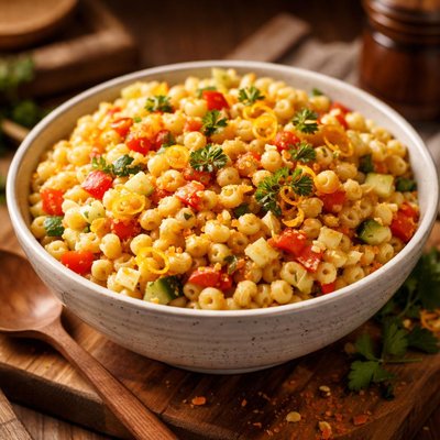 Image of Orange Zested Macaroni Pasta Salad