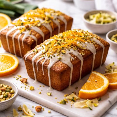 Image of Orange Zucchini Loaves