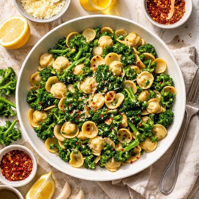 Image of Orecchiette Rabe Broccoli Pasta