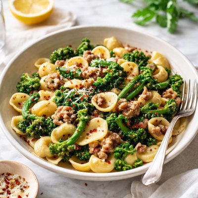 Image of Orecchiette with Broccoli Rabe and Sausage
