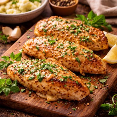 Image of Oregano Dijon Chicken