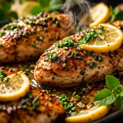 Oregano Lemon Chicken Recipe