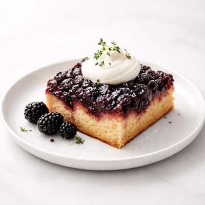 Image of Oregon Blackberry Upside Down Cake