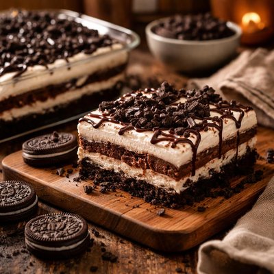 Image of Oreo Cookie Dessert