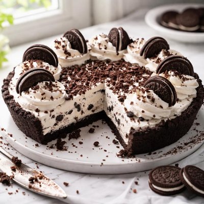 Image of Oreo Cookie Pie