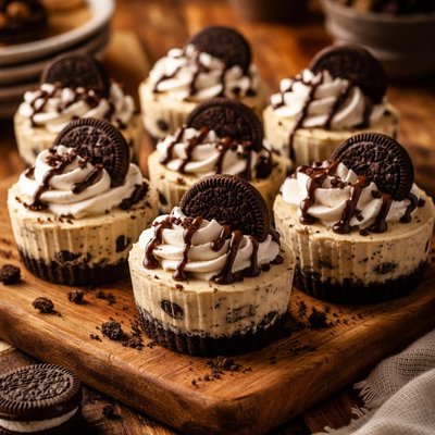 Image of Oreo Mini Cheesecakes