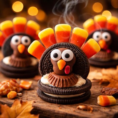 Image of Oreo Turkeys Thanksgiving Snack