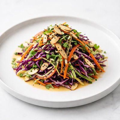 Image of Oriental Almond Ponzu Slaw
