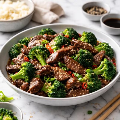 Image of Oriental Beef and Broccoli Stir Fry