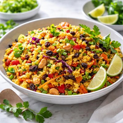 Image of Oriental Curried Rice Salad