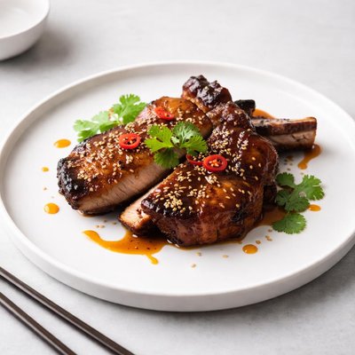 Image of Oriental Five Spice Bbq Pork Chops
