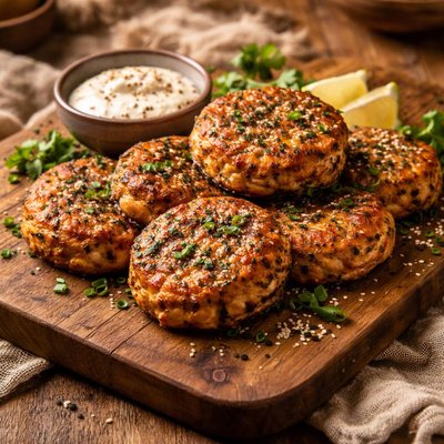 Image of Oriental Salmon Patties