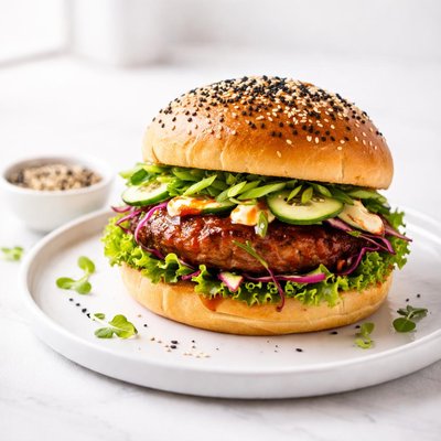 Image of Oriental Sesame Burger
