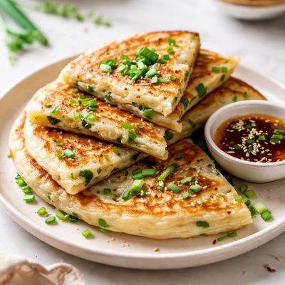 Image of Oriental Style Scallion Pancakes