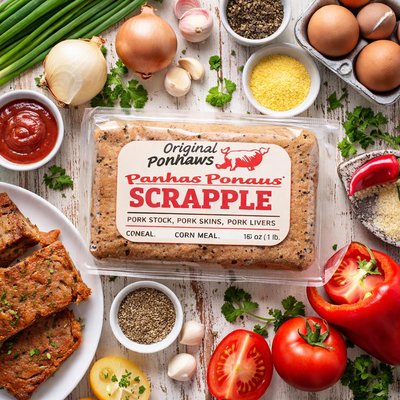 Image of Original Ponhaws Pannhas Ponhaus Scrapple